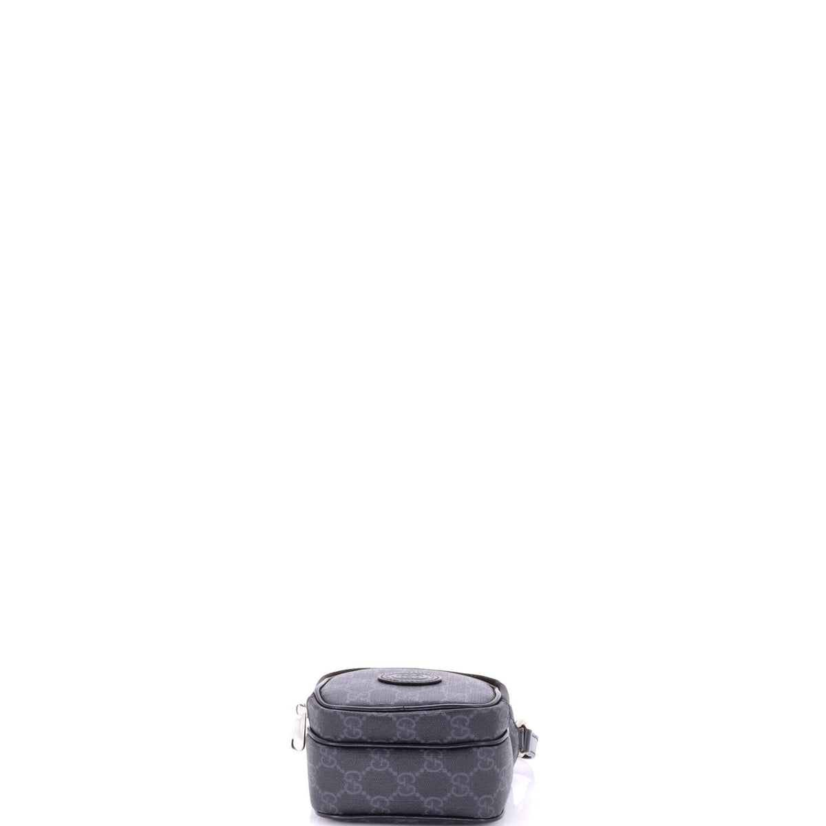 Interlocking G Patch Top Handle Crossbody Bag GG Coated Canvas Mini