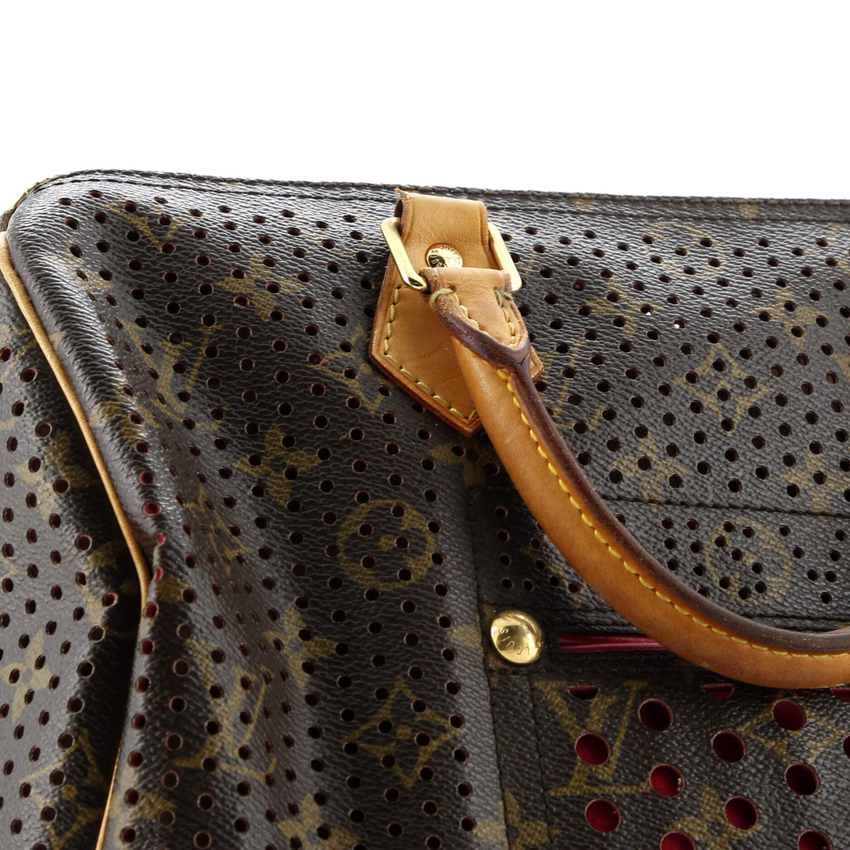 Speedy Handbag Perforated Monogram Canvas 30