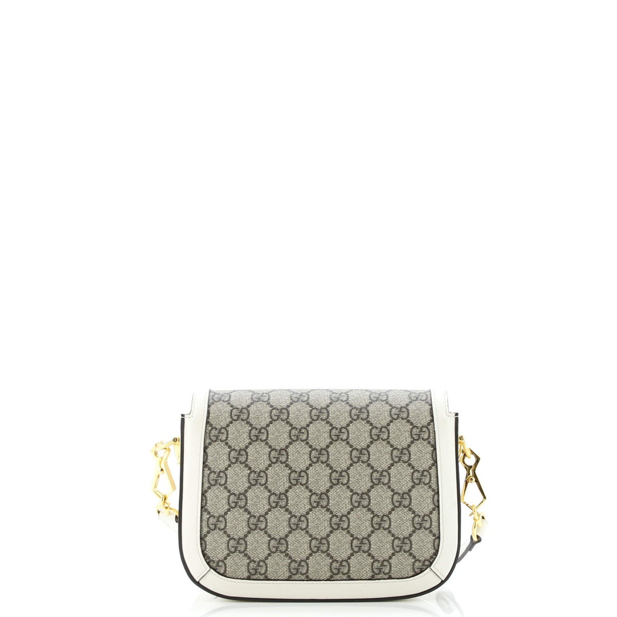 Horsebit 1955 Shoulder Bag GG Coated Canvas with Leather Mini