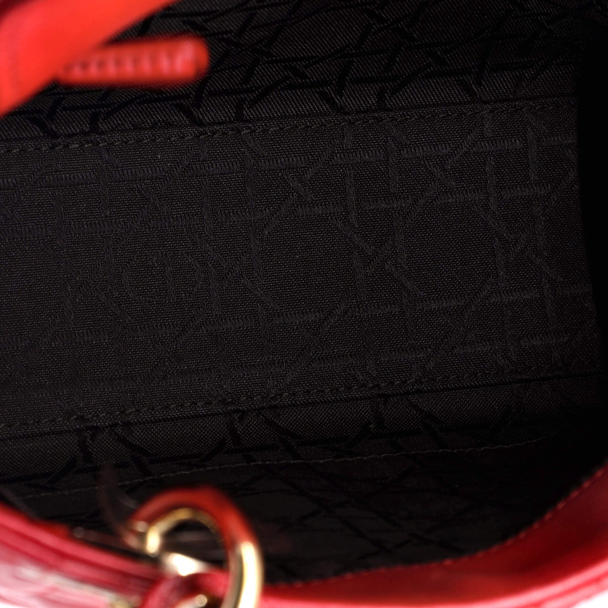 My Lady Dior Bag Cannage Quilt Lambskin