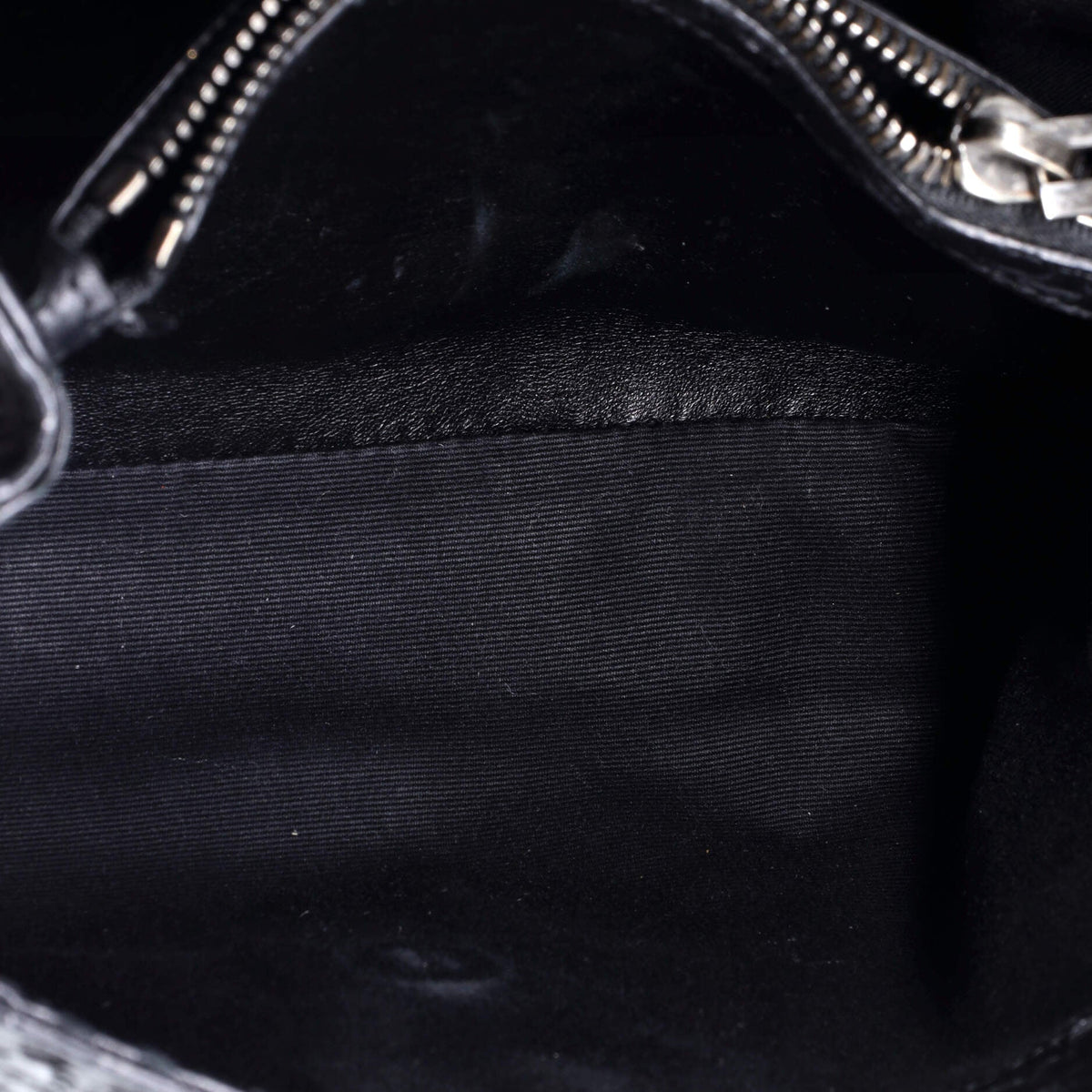 Classic Monogram College Bag Python Embossed Leather Medium