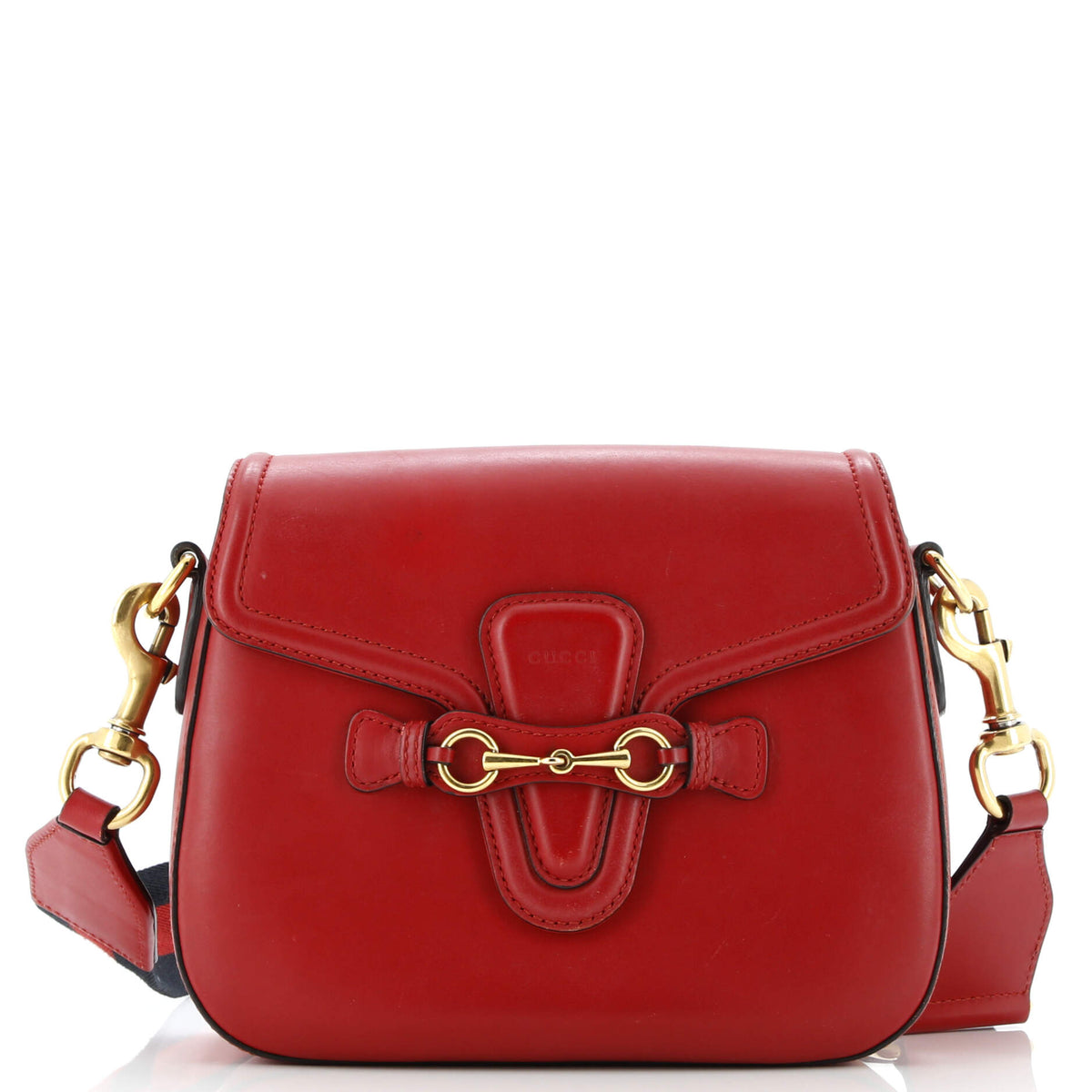 Lady Web Shoulder Bag Leather Medium