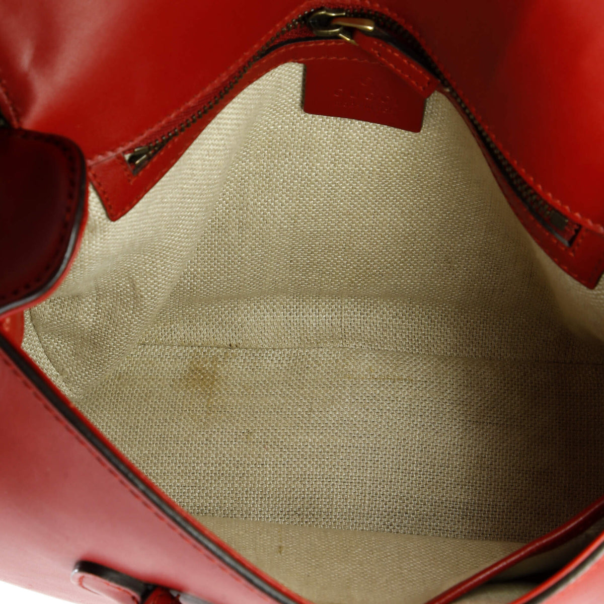 Lady Web Shoulder Bag Leather Medium