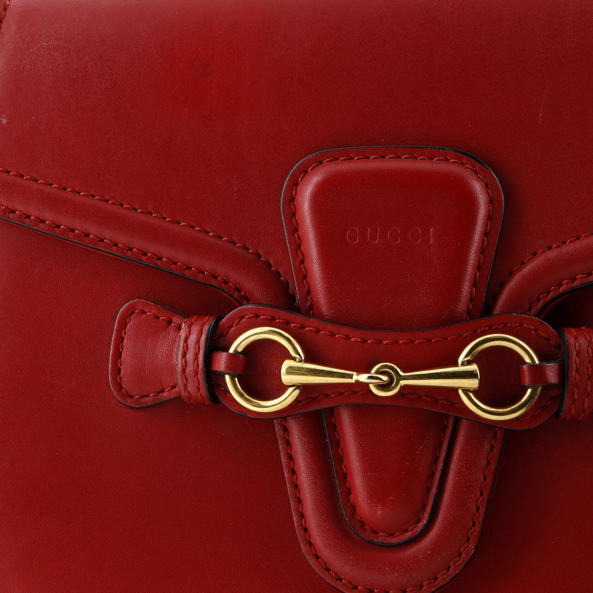 Lady Web Shoulder Bag Leather Medium