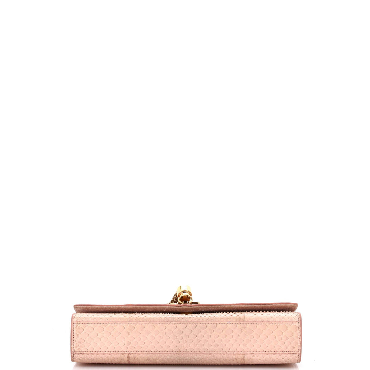 Classic Monogram Tassel Crossbody Bag Python Medium
