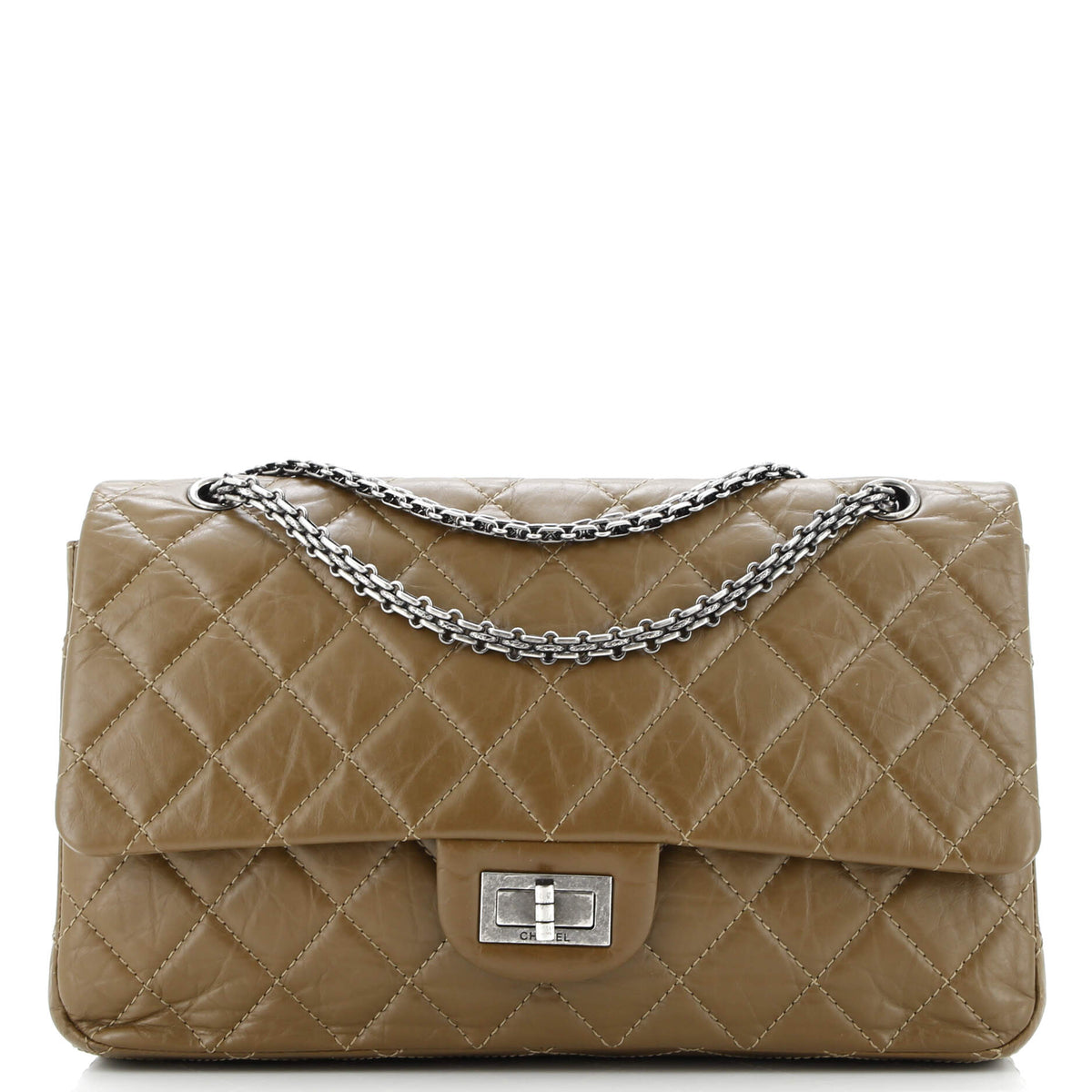 Reissue 2.55 Flap Bag Quilted Aged Calfskin 227