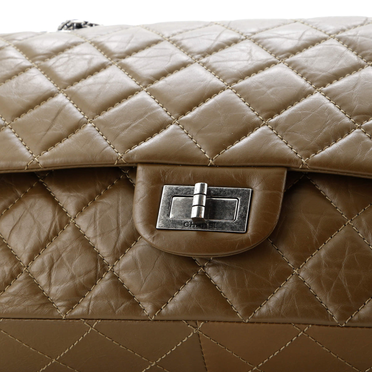 Reissue 2.55 Flap Bag Quilted Aged Calfskin 227