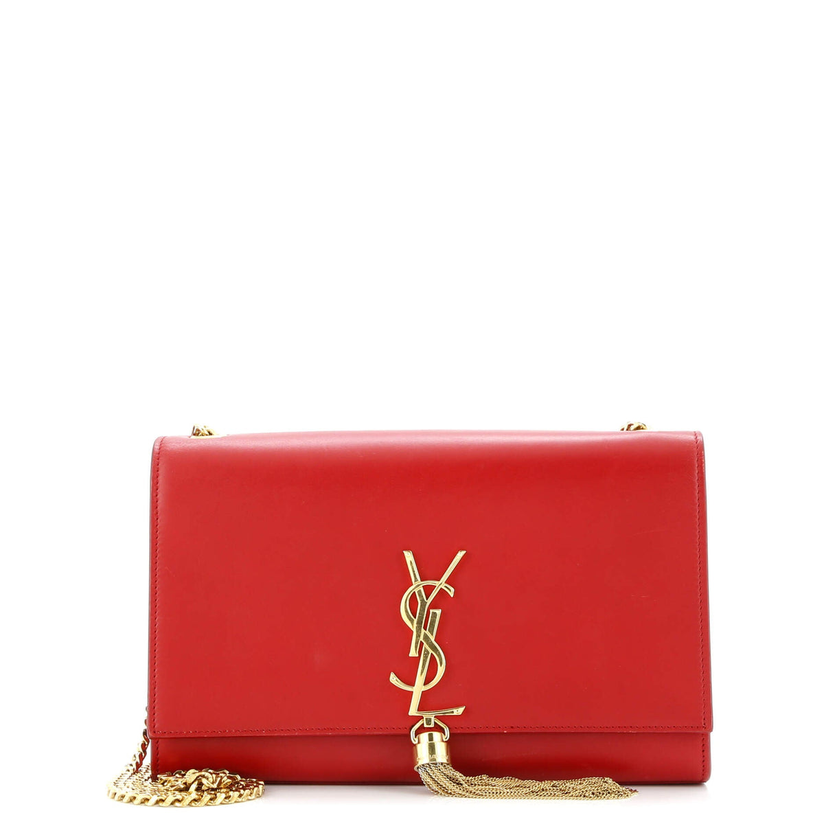 Classic Monogram Tassel Crossbody Bag Leather Medium