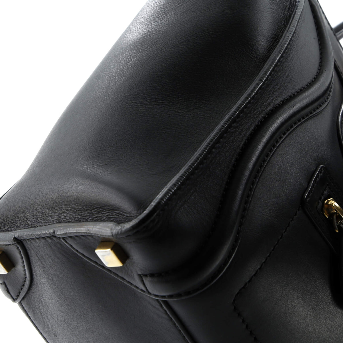 Luggage Bag Smooth Leather Micro