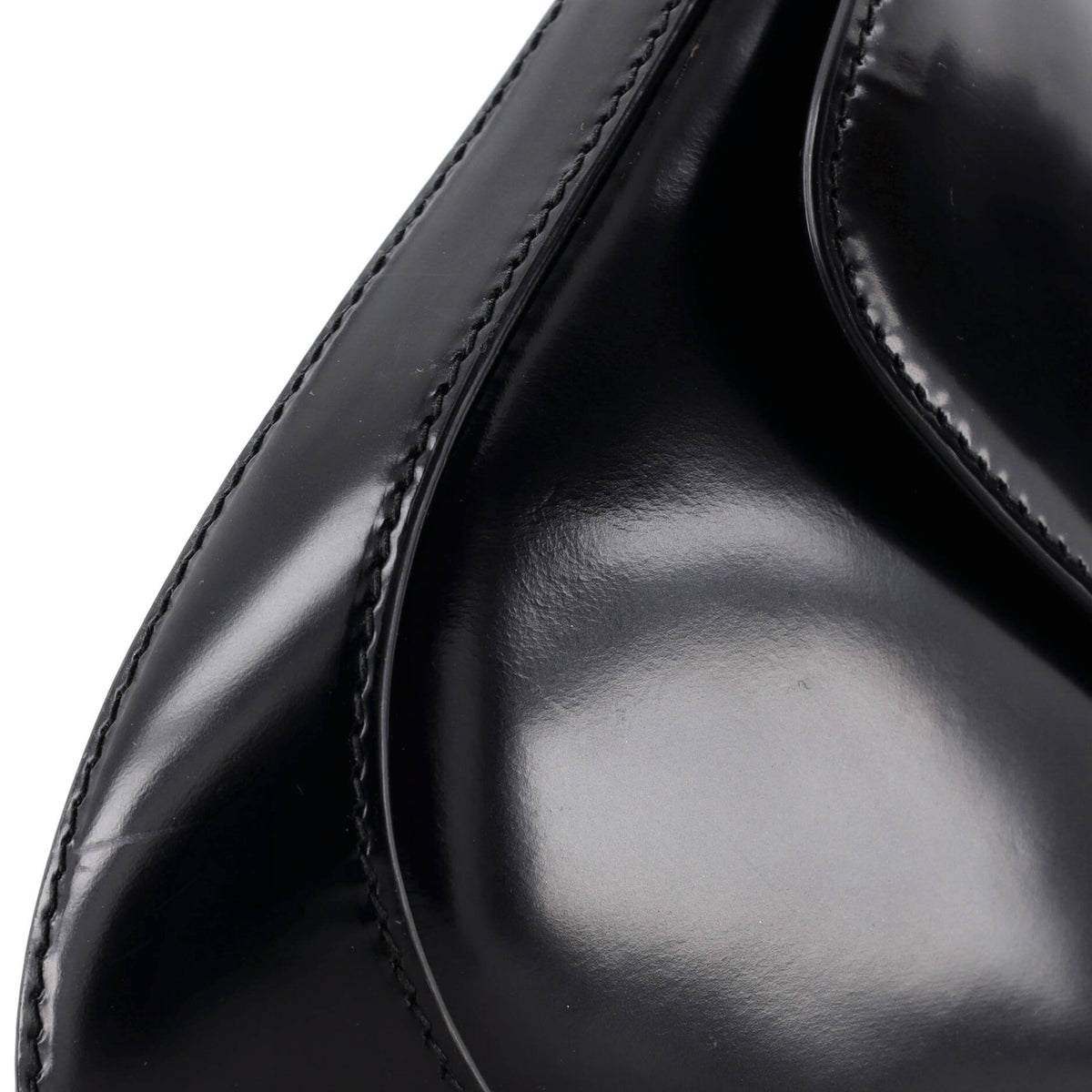 Cleo Flap Shoulder Bag Spazzolato Leather Small