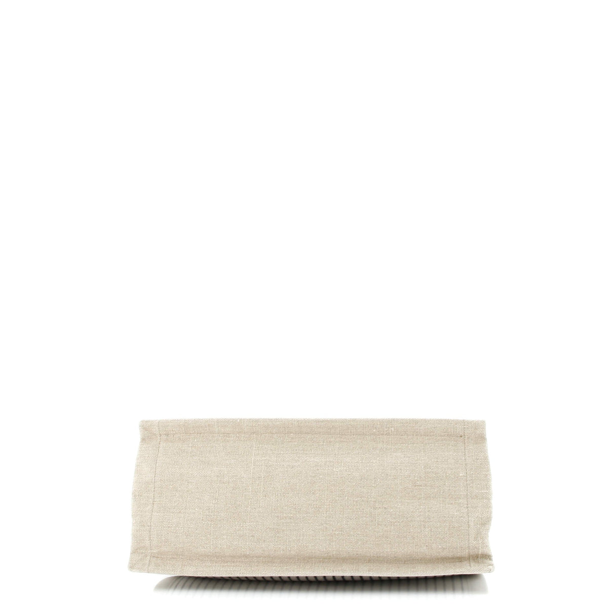 Rive Gauche Shopper Tote Striped Canvas Small
