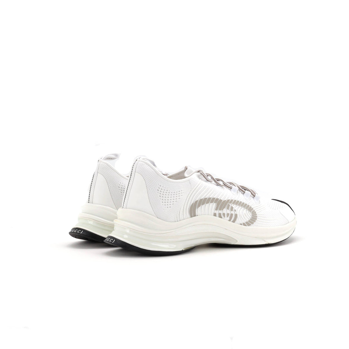 Men's Run Sneakers Embroidered Technical Fabric