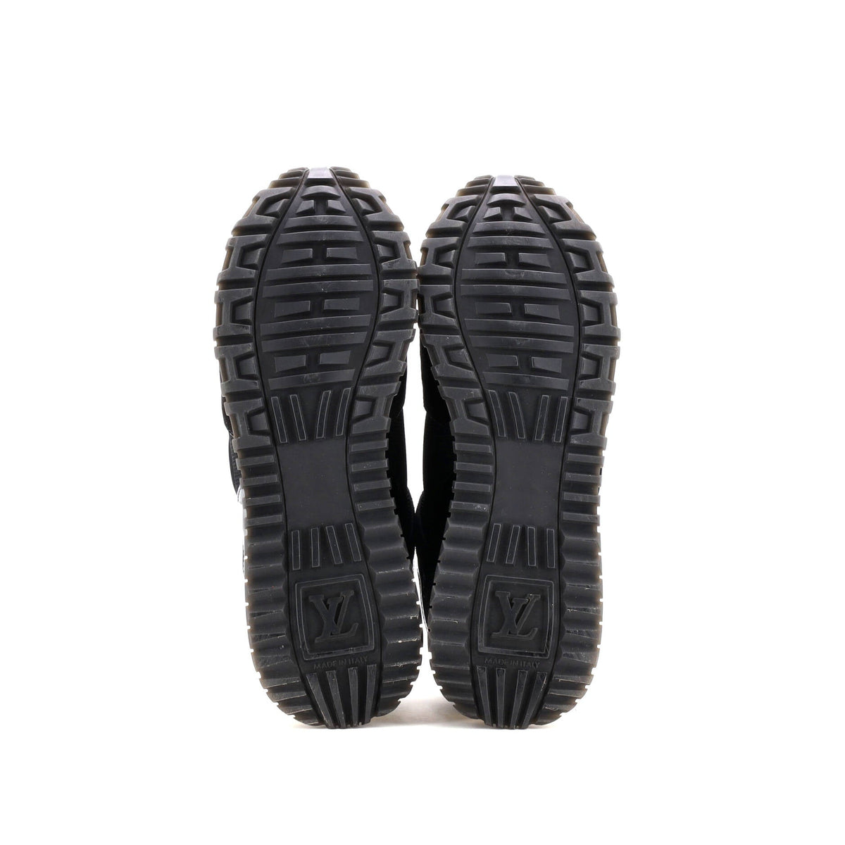 Women's Run Away Sneakers Mesh with Monogram Canvas and Suede