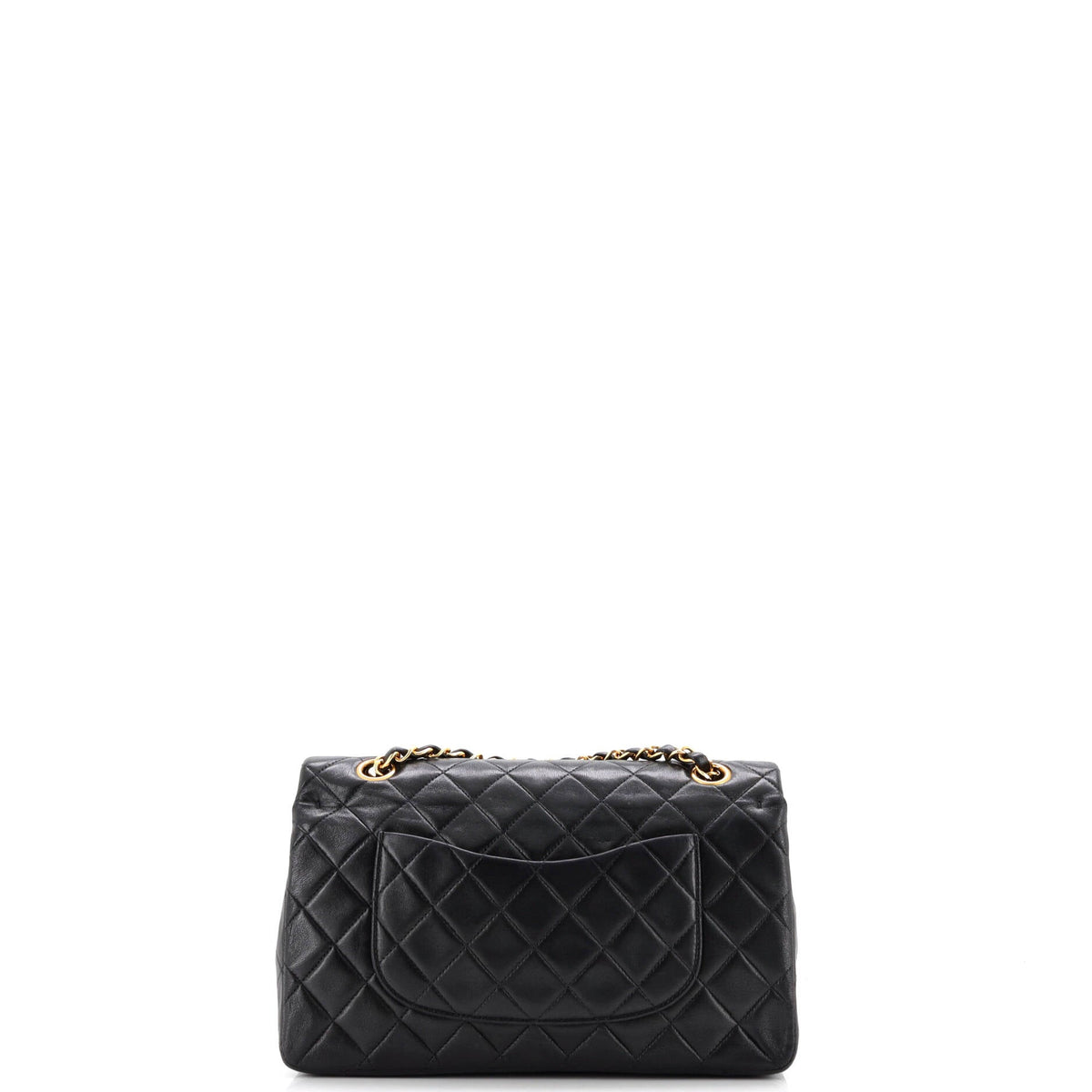 Vintage Classic Double Flap Bag Quilted Lambskin Medium