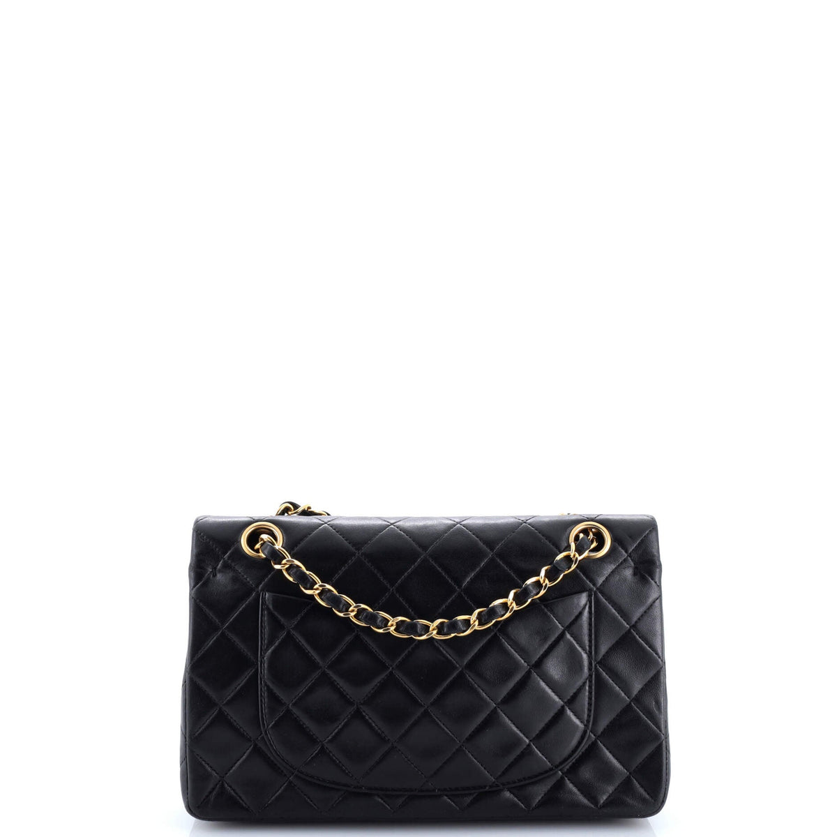 Vintage Classic Double Flap Bag Quilted Lambskin Small