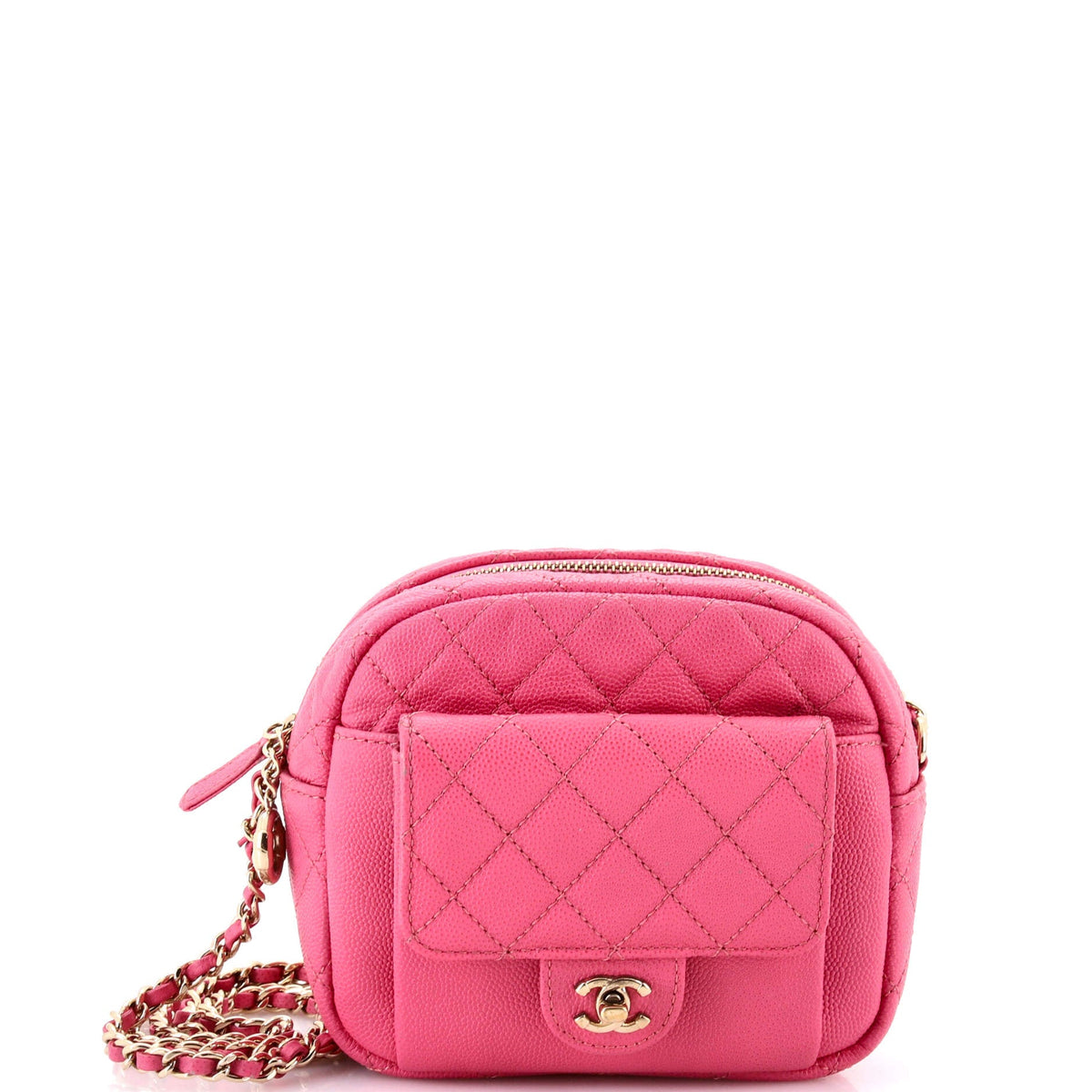 CC Day Camera Case Quilted Caviar Small