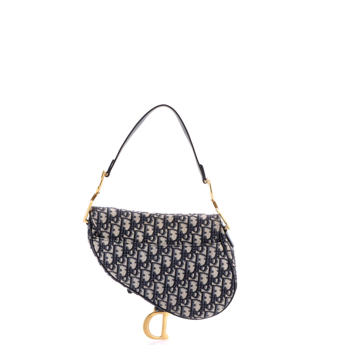 Saddle Handbag Oblique Canvas Medium