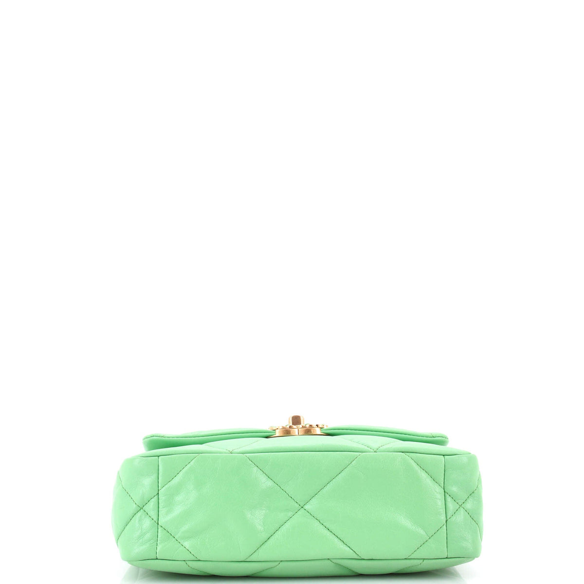 19 Flap Bag Quilted Leather Medium