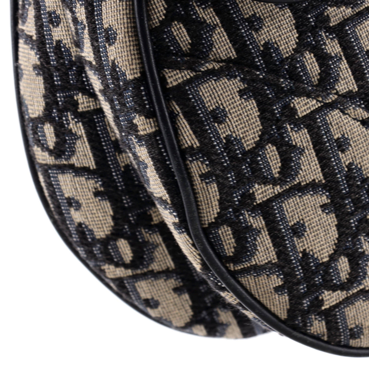 Saddle Handbag Oblique Canvas Mini
