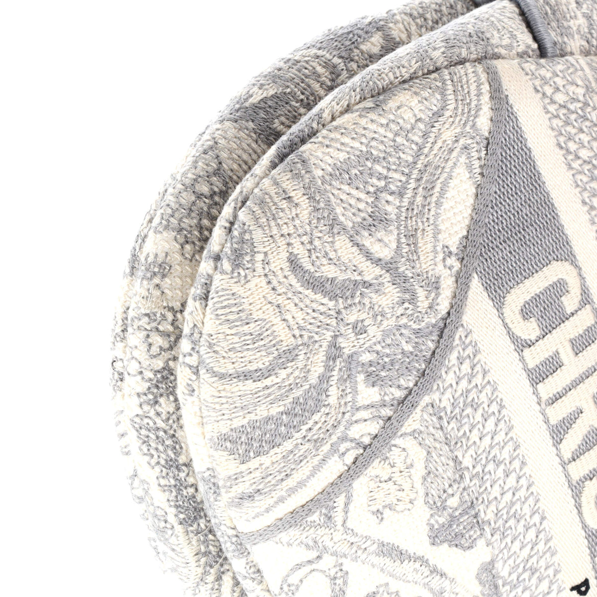 Saddle Bag Logo Embroidered Canvas Medium