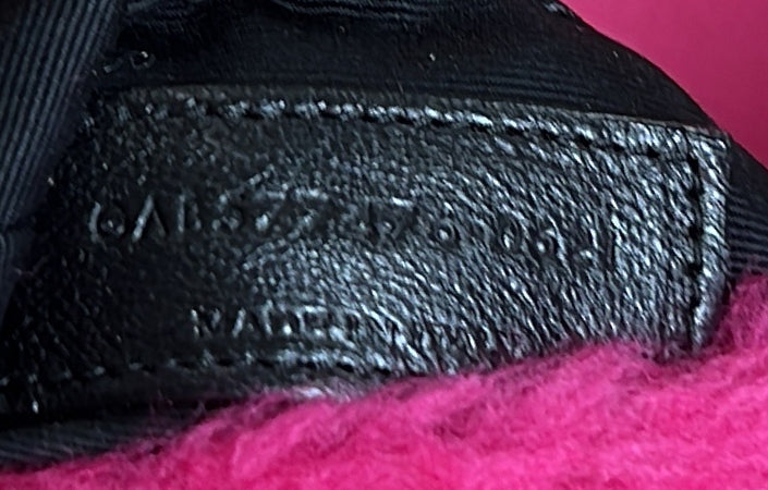 Loulou Puffer Shoulder Bag Quilted Shearling Small