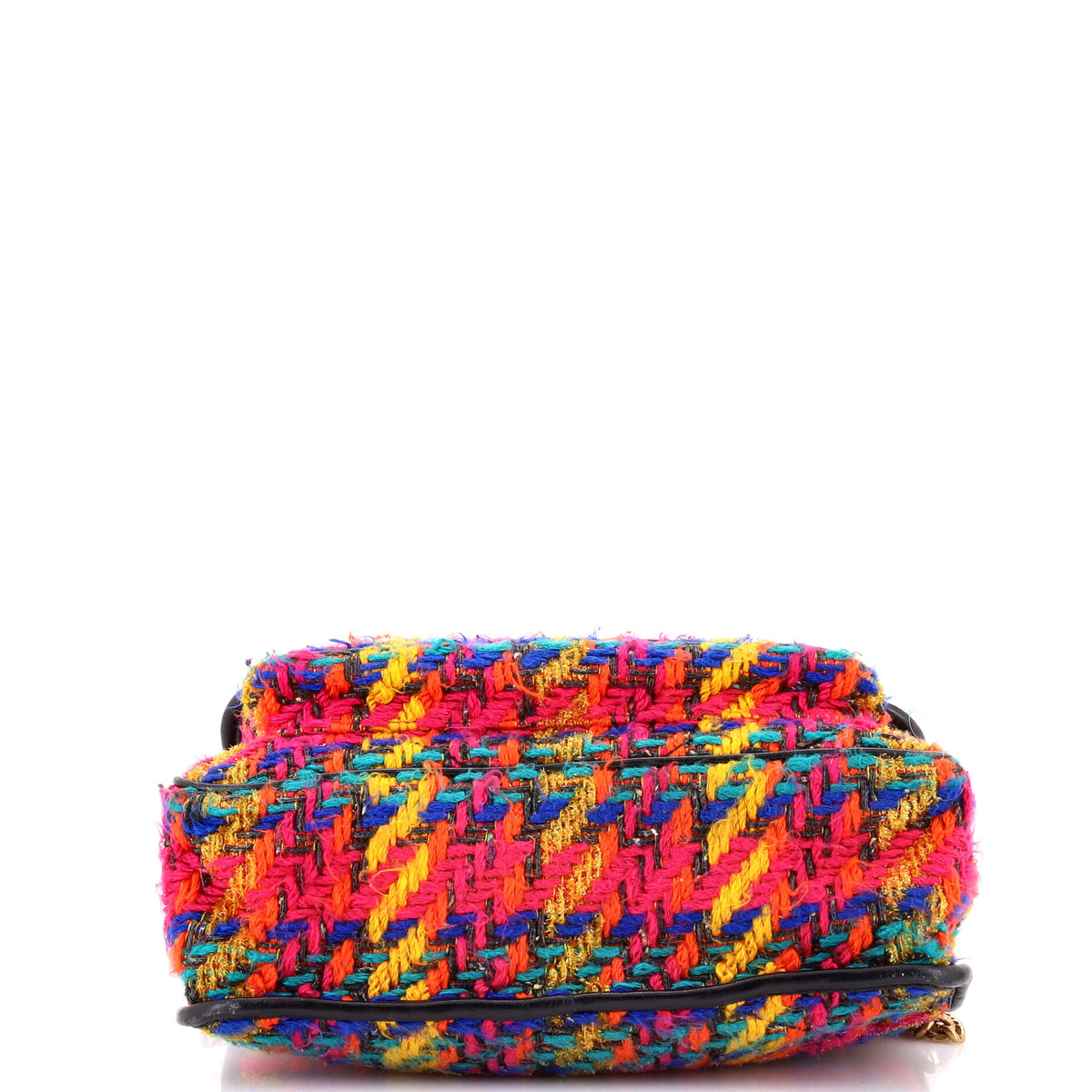 Niki Chain Flap Bag Matelasse Chevron Tweed Medium