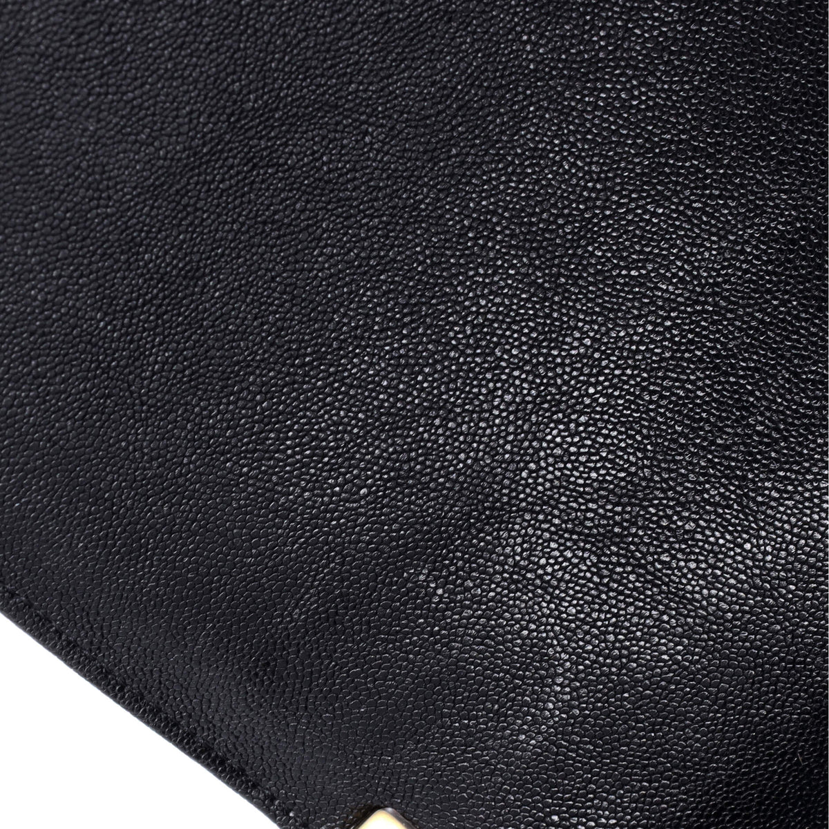 North South Boy Flap Bag Quilted Caviar Small