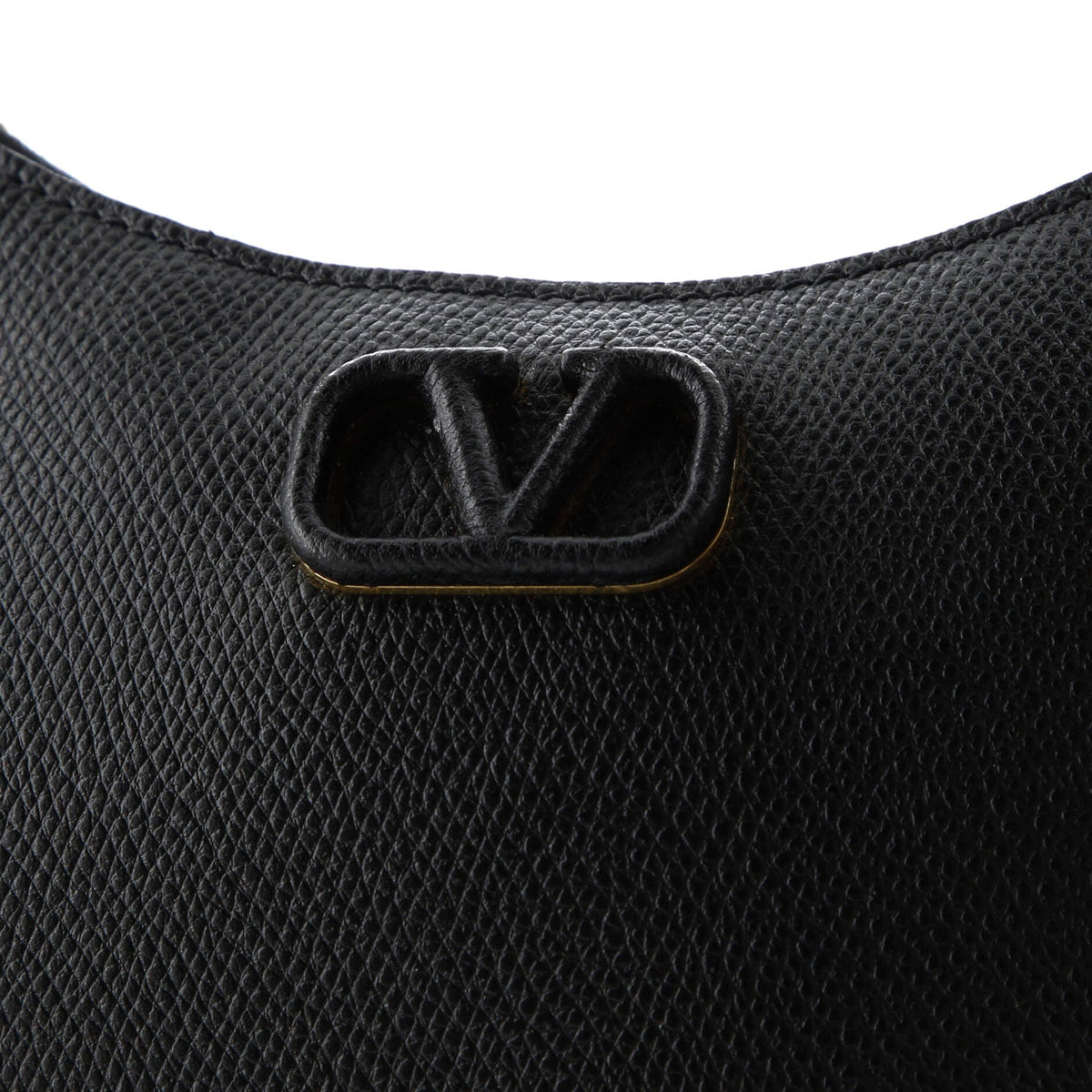 VLogo Hobo Leather Mini