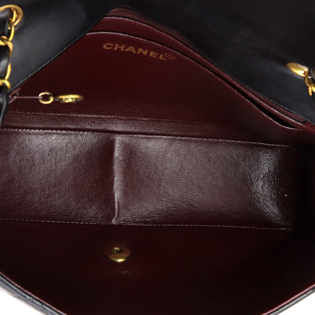 Vintage Diana Flap Bag Quilted Lambskin Medium