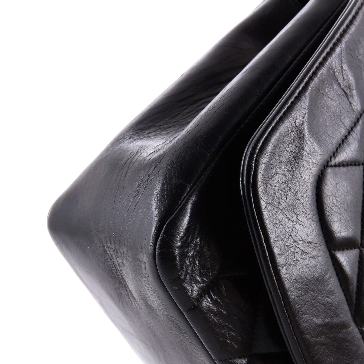 Vintage Diana Flap Bag Quilted Lambskin Medium