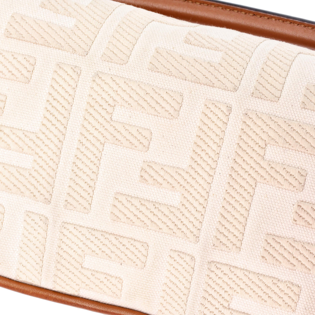 Baguette NM Bag Zucca Embroidered Canvas Mini