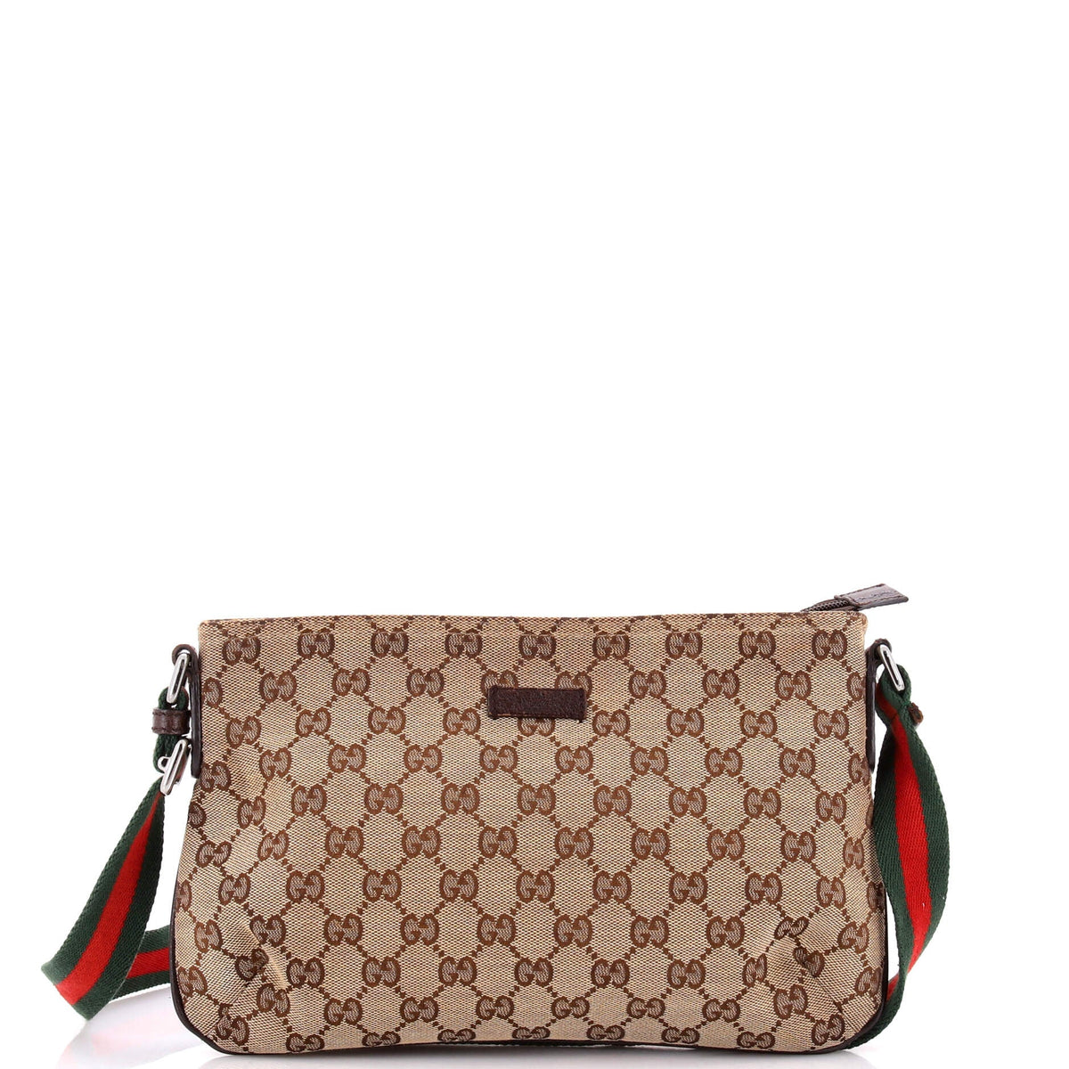 Web Strap Messenger Bag GG Canvas Small