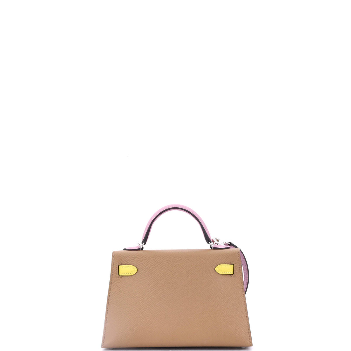 Kelly Mini II Bag Tricolor Epsom with Palladium Hardware 20
