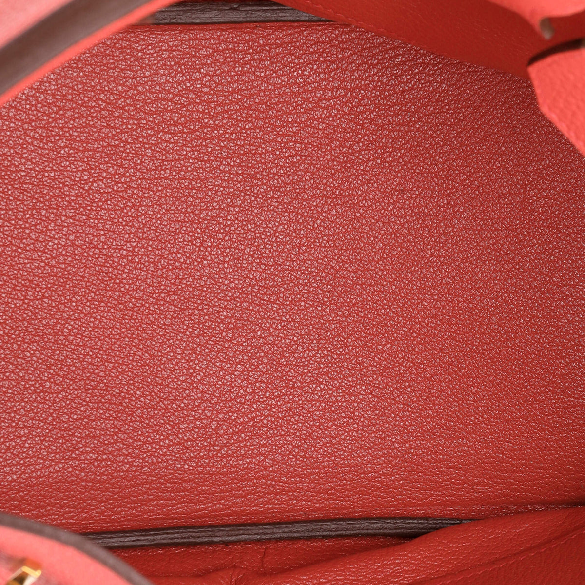 Birkin Handbag Bougainvillier Clemence with Gold Hardware 30