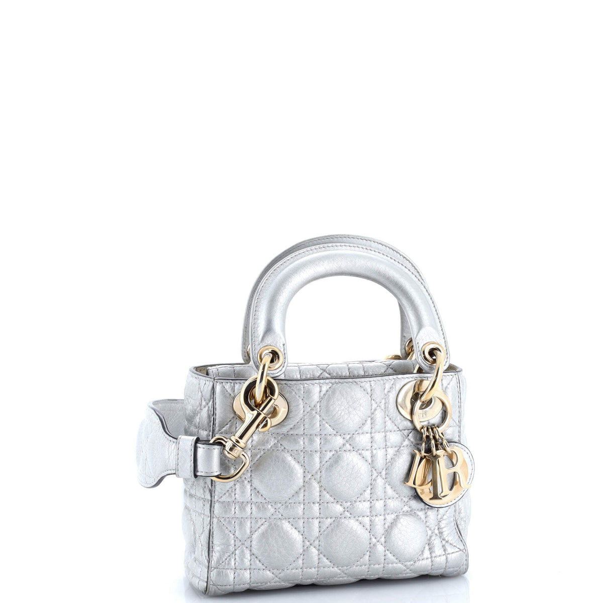 Supple Lady Dior Bag Cannage Quilt Calfskin Mini