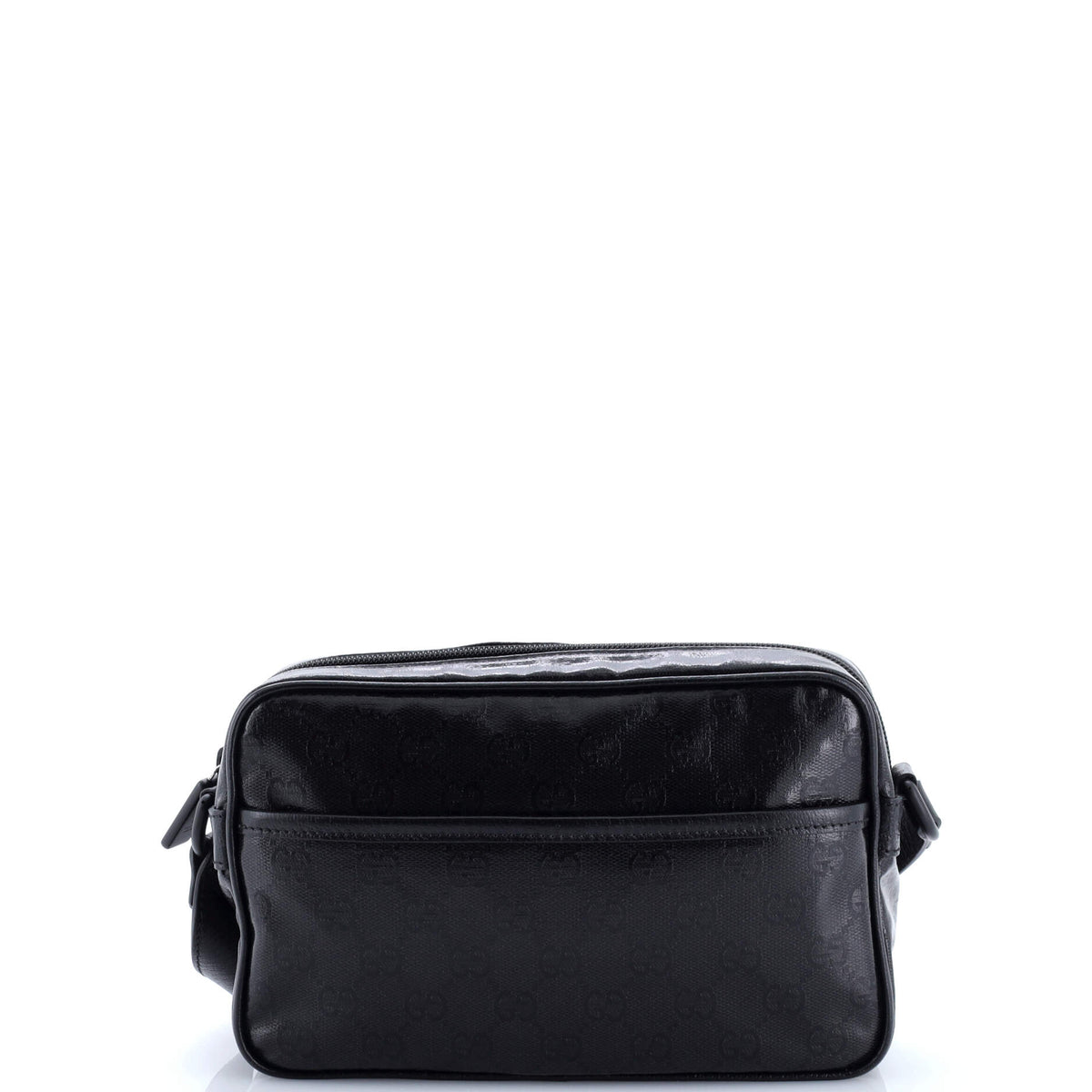 Front Pocket Camera Bag GG Crystal Coated Canvas Mini