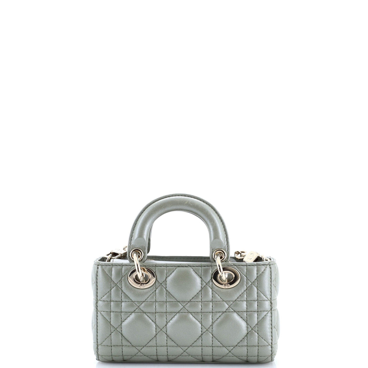 Lady D-Joy Bag Cannage Quilt Lambskin Micro