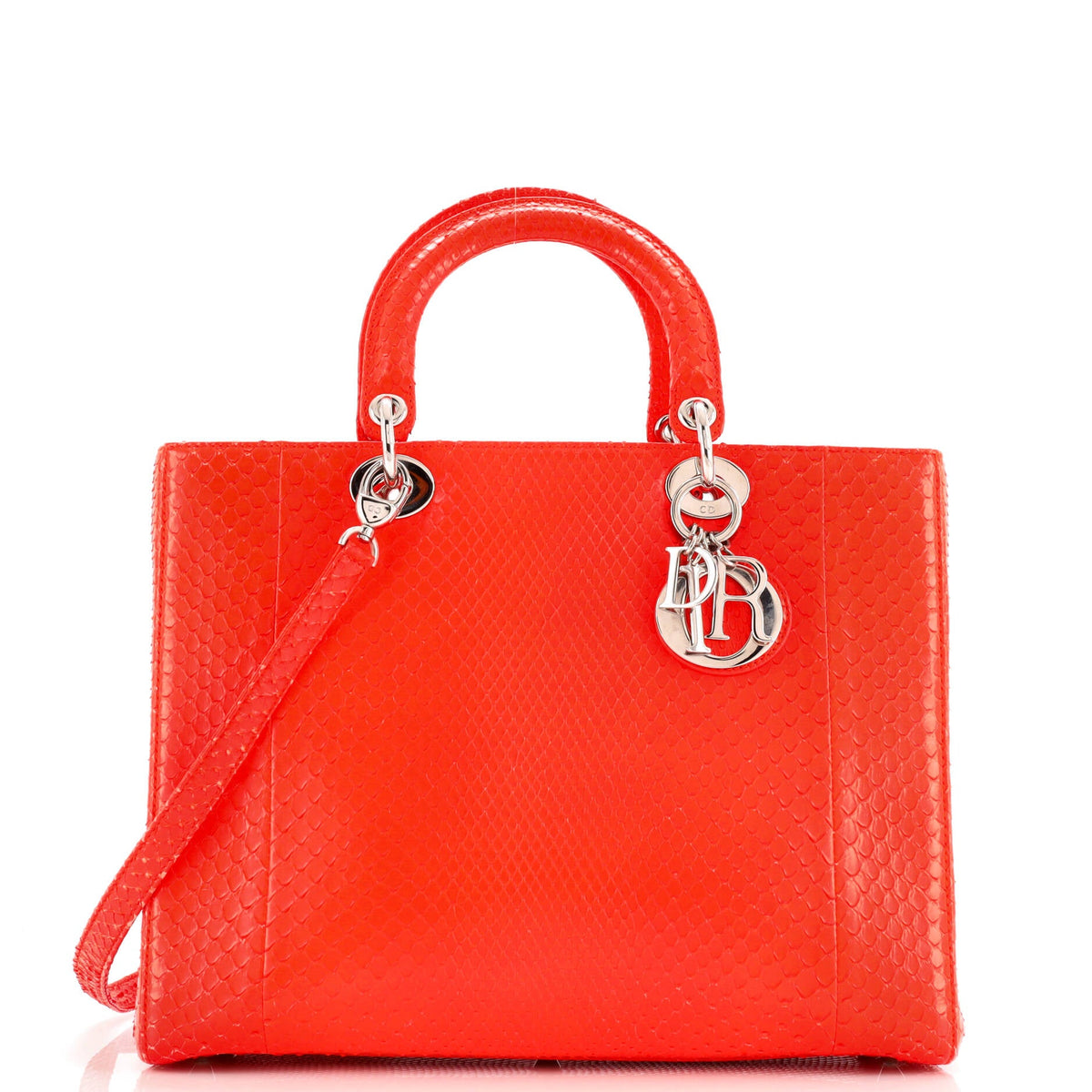 Lady Dior Bag Python Large