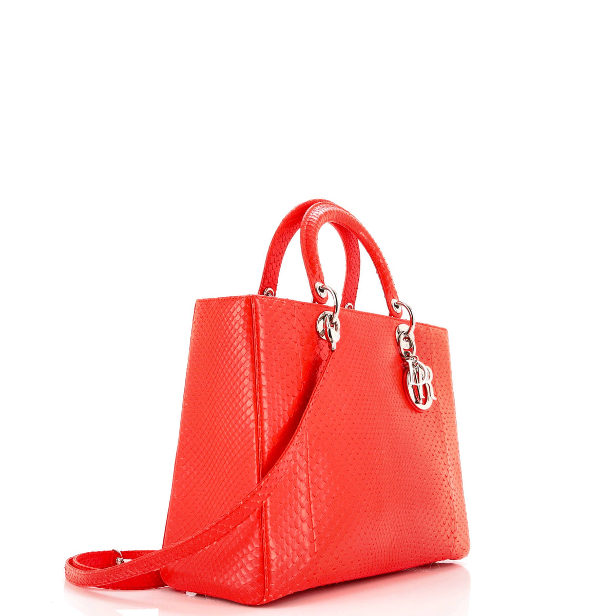 Lady Dior Bag Python Large