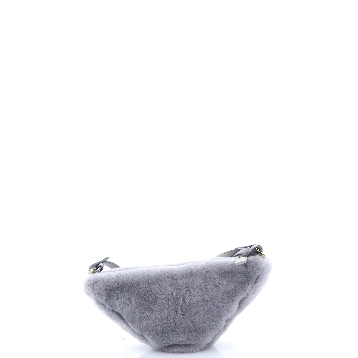 Triangle Shoulder Bag Shearling Mini