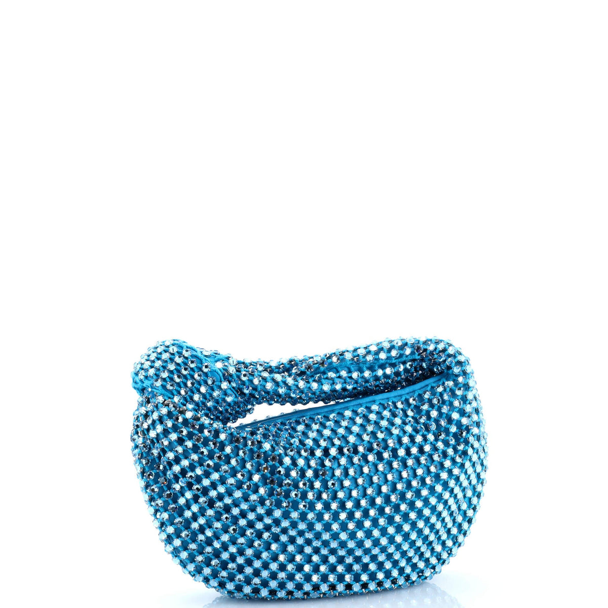 BV Jodie Hobo Crystal Embellished Mesh Mini