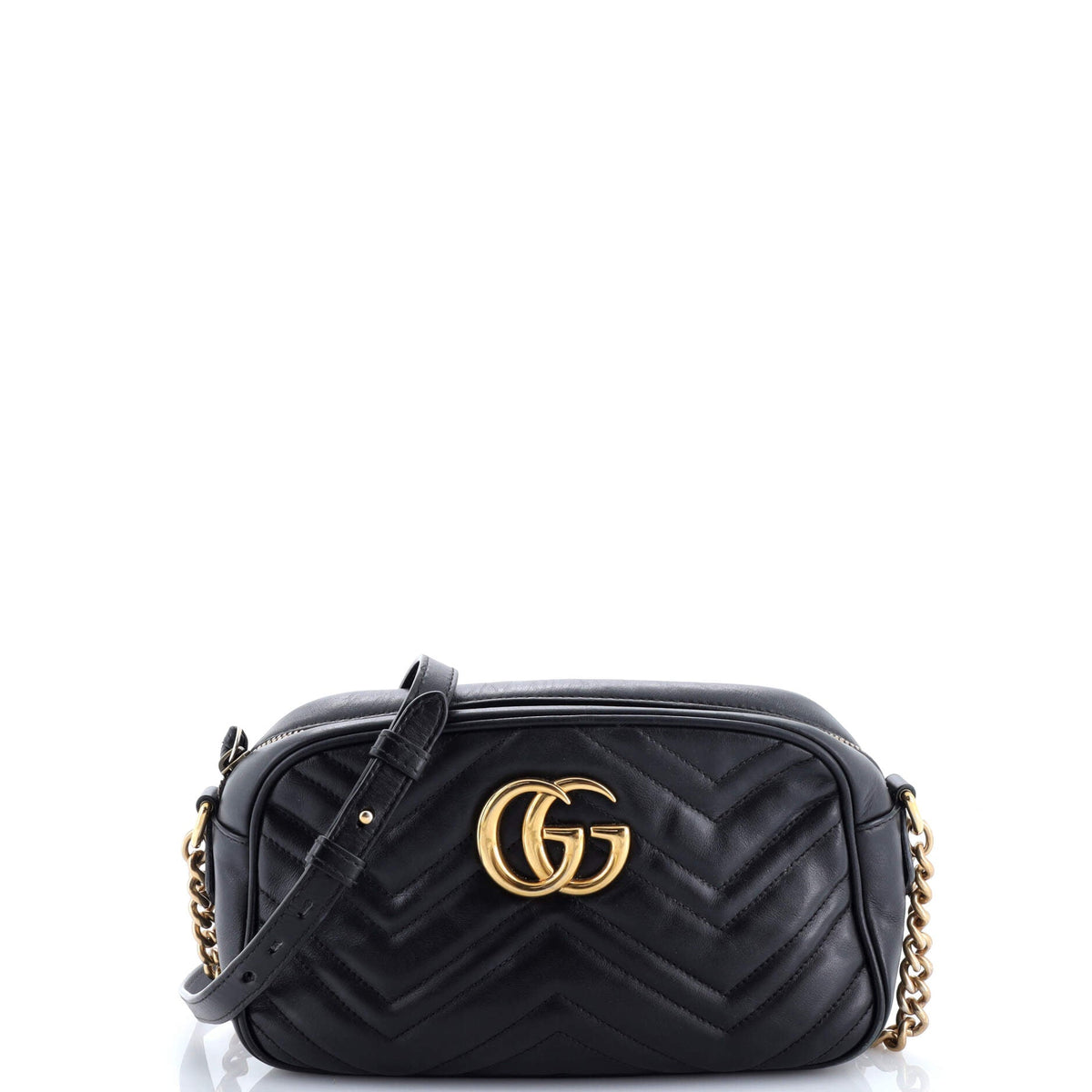 GG Marmont Shoulder Bag Matelasse Leather Small