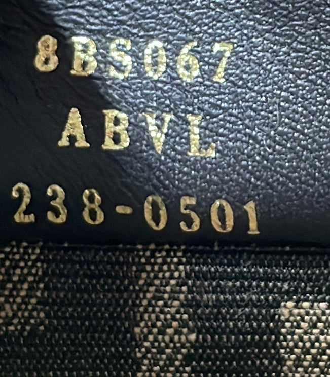 Logo By The Way Top Handle Bag Embossed Leather Mini