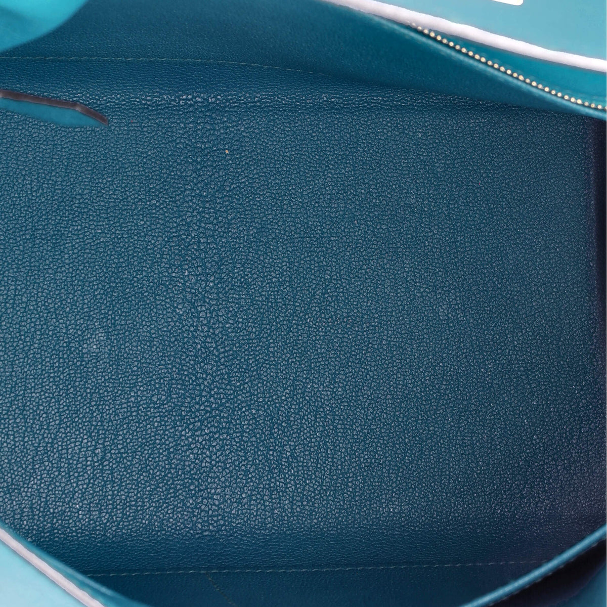 Kelly Handbag Bleu Izmir Epsom with Gold Hardware 28