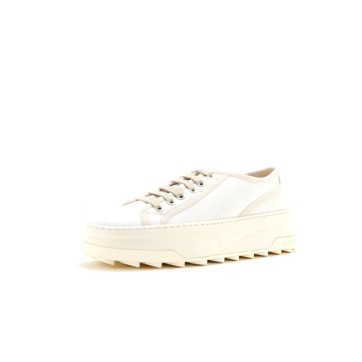 Women's 1977 Tennis Platform Sneakers GG Canvas