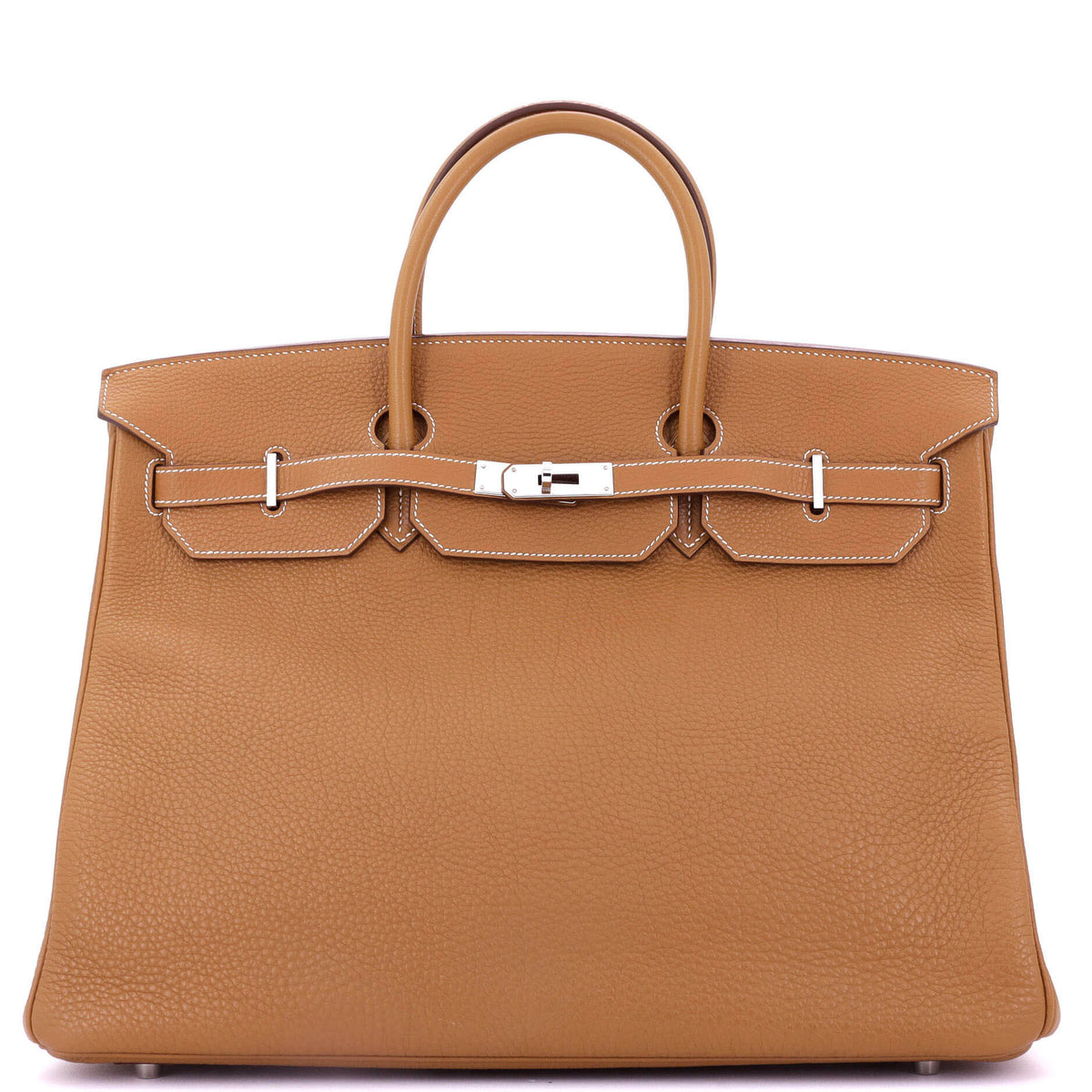 Birkin Handbag Gold Togo with Palladium Hardware 40