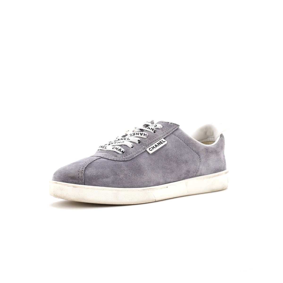 Women's CC Low-Top Flat Runner Sneakers Suede