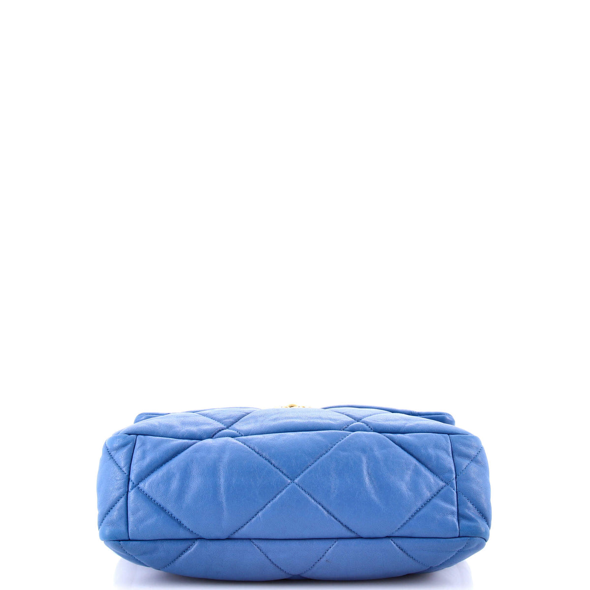 19 Flap Bag Quilted Leather Large