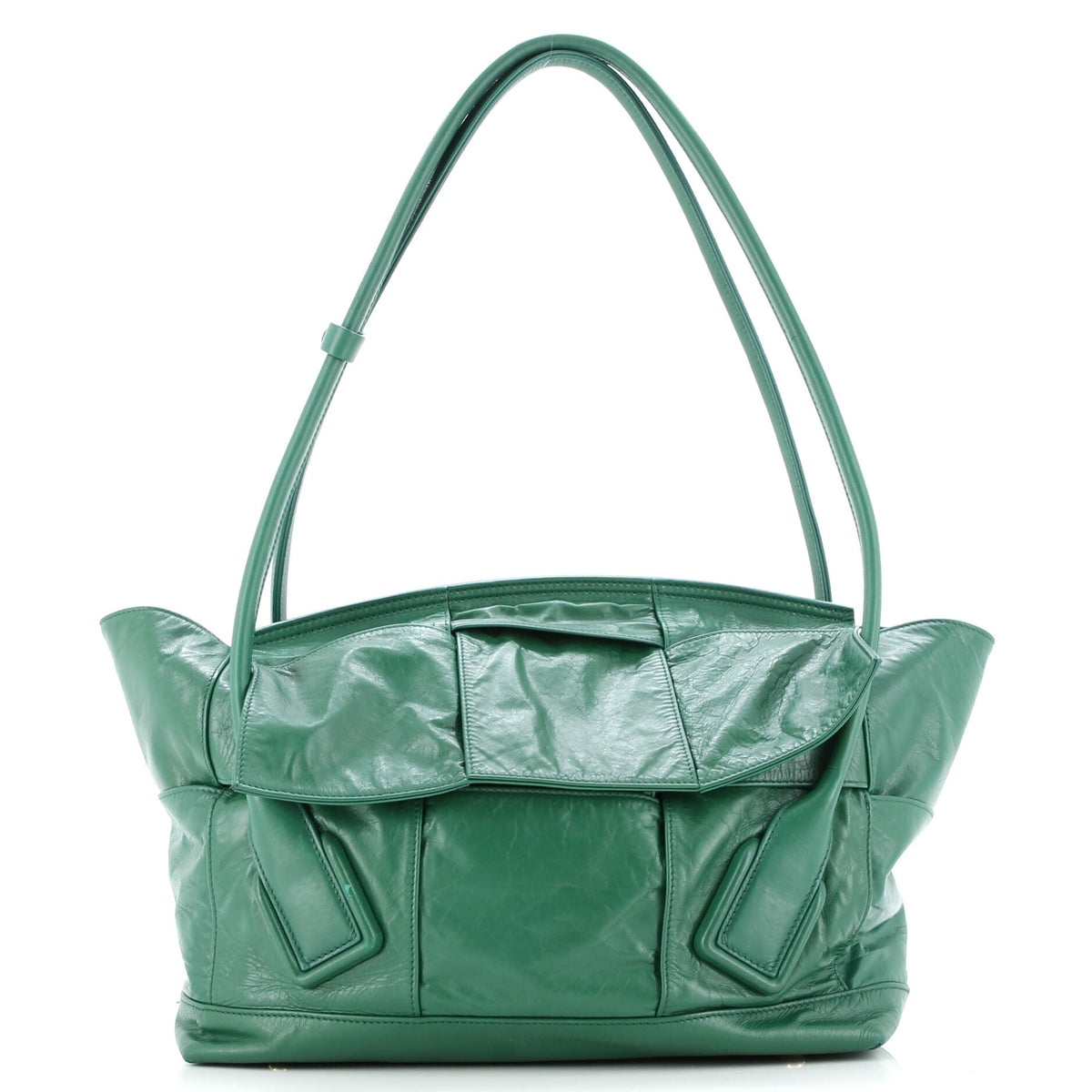 Arco Bag Maxi Intrecciato Leather Medium