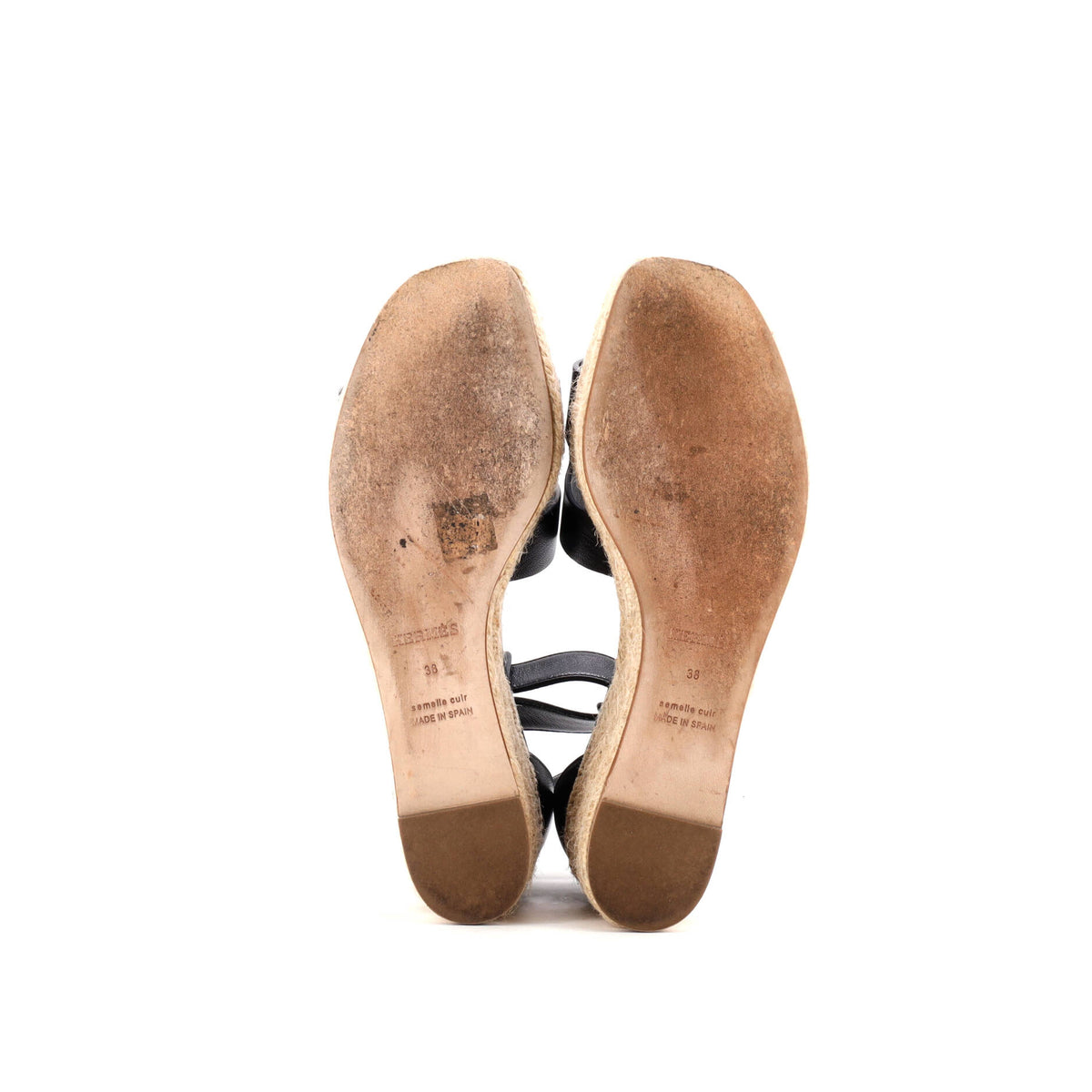 Women's Elda Wedge Espadrilles Leather
